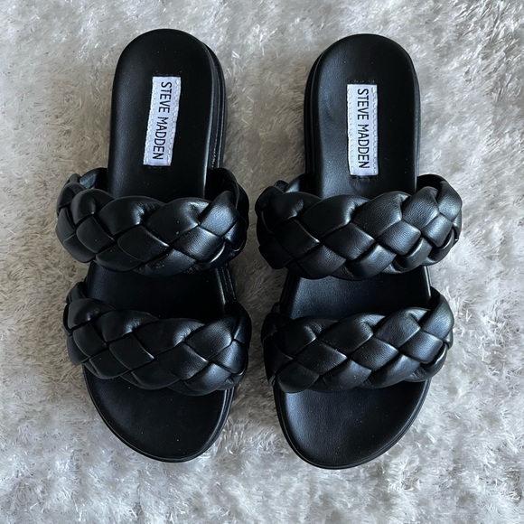 PATY BLACK SANDAL - size 6 - Picture 1 of 4
